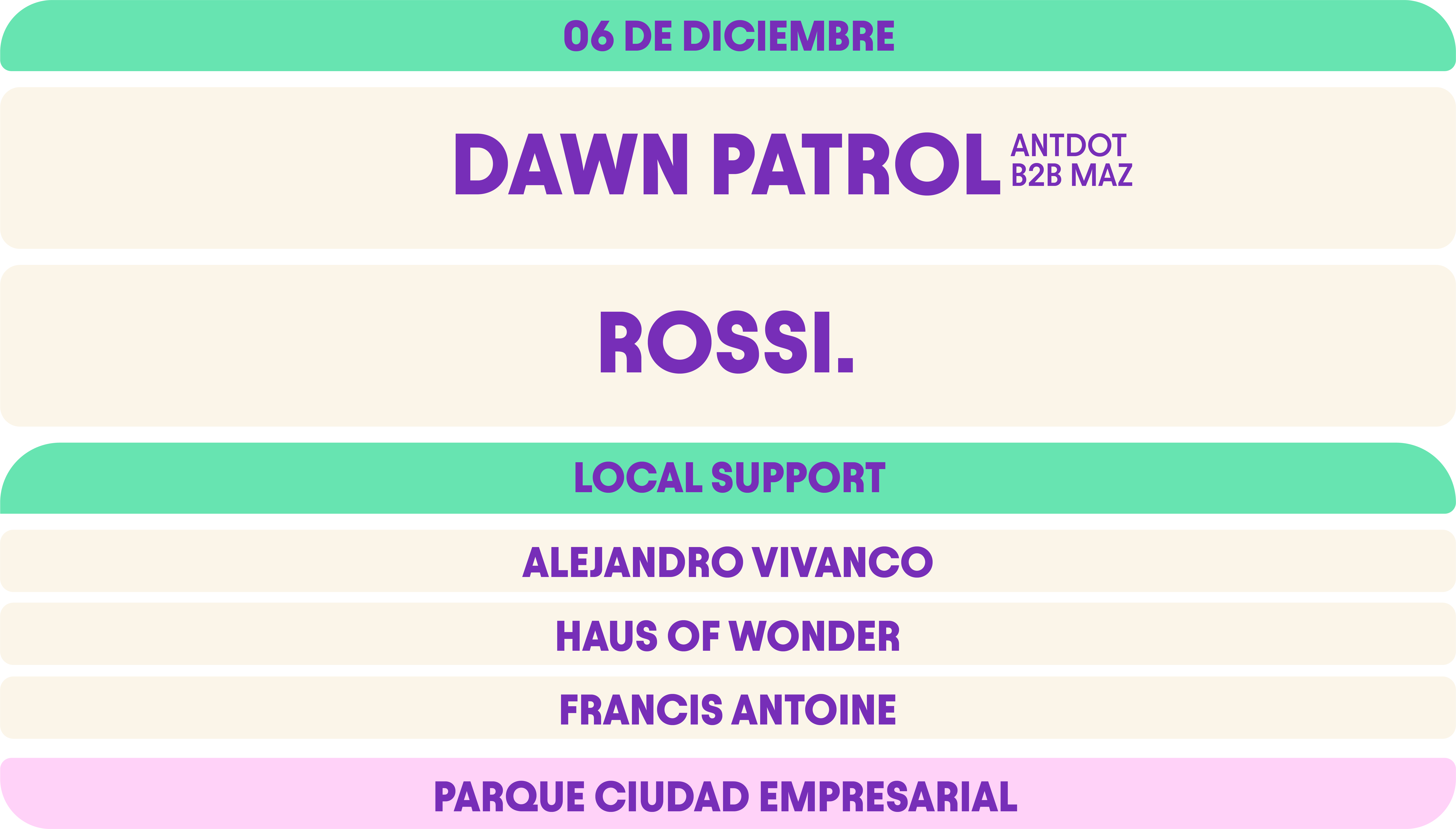 line up