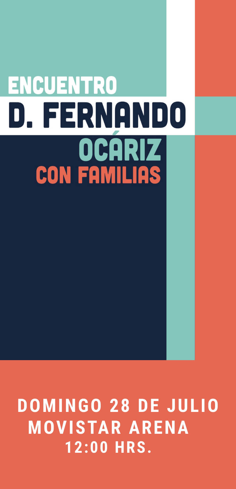ENCUENTRO D. FERNANDO OCÁRIZ CON FAMILIAS - Seminario en Movistar Arena