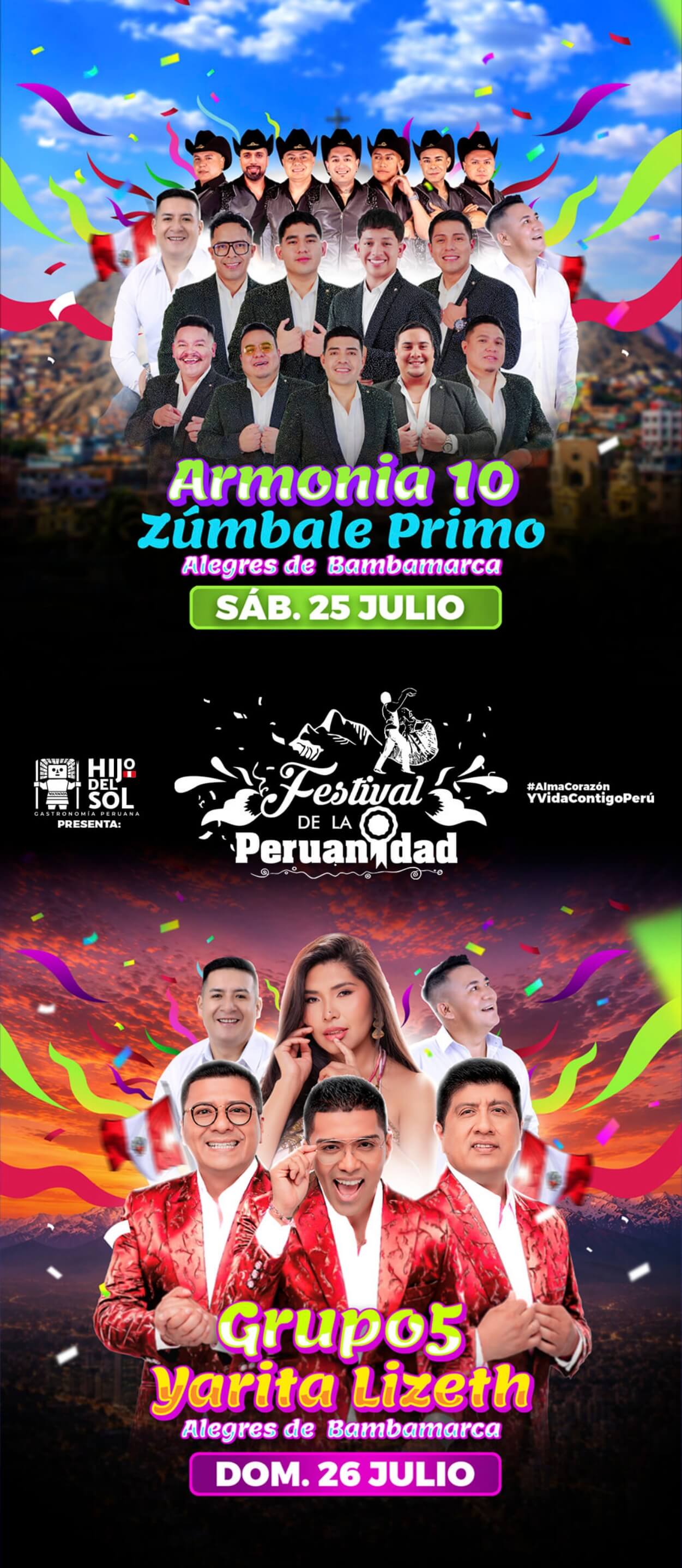 Festival de la Peruanidad 2026 | Club Hípico de Santiago – 25 y 26 de julio