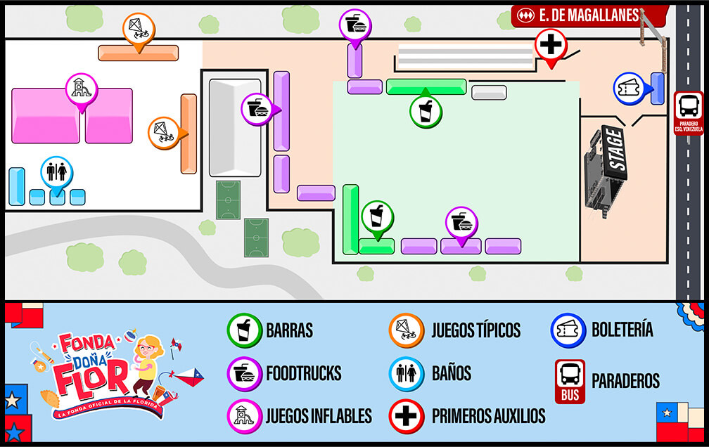 mapa evento