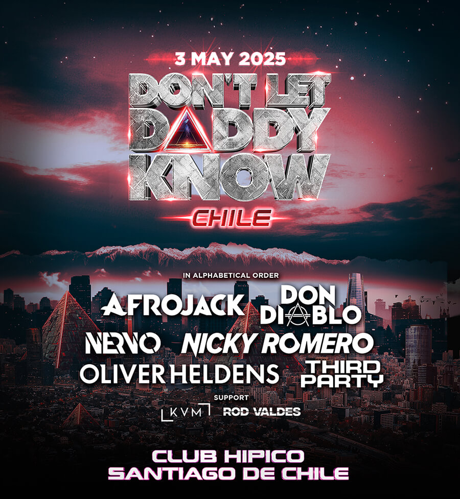 Don't Let Daddy Know | 3 de mayo en Club Hípico | Entradas en Punto Ticket