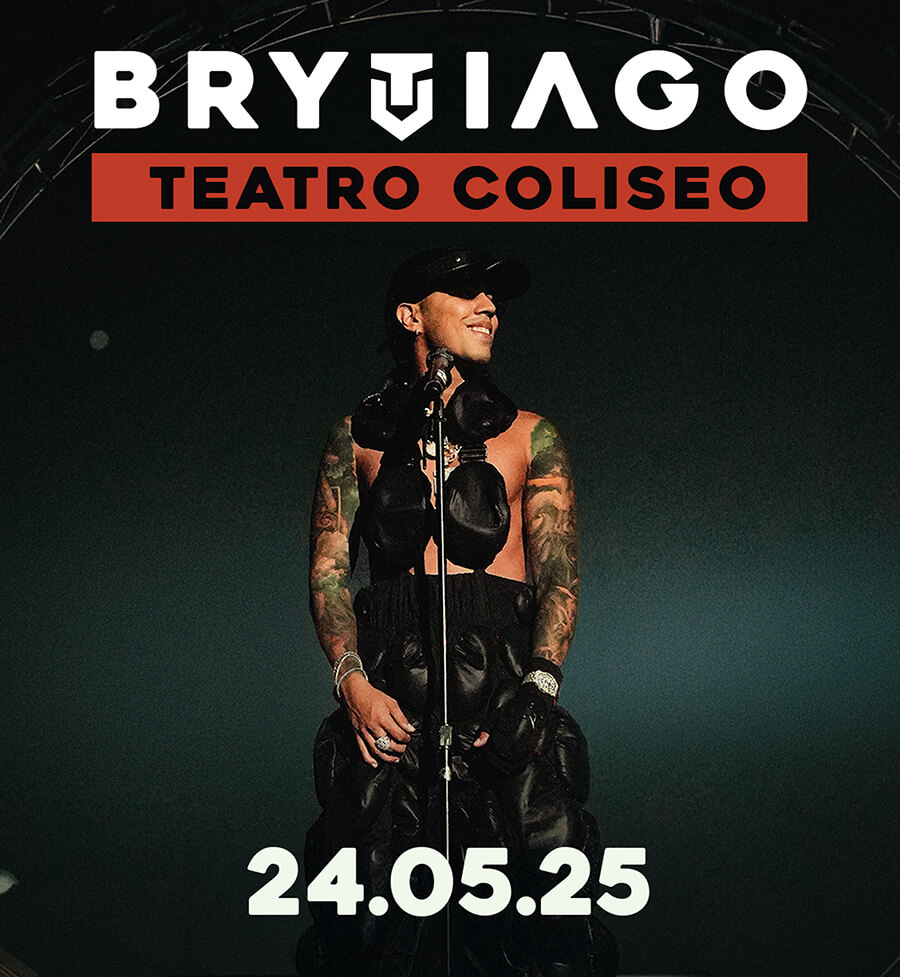 Brytiago en Chile | 24 de mayo en Teatro Coliseo | Entradas en Punto Ticket