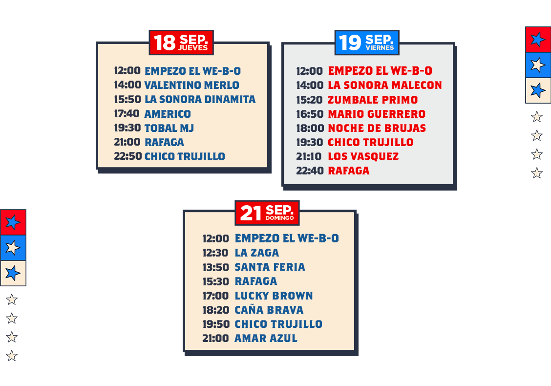 banner line up