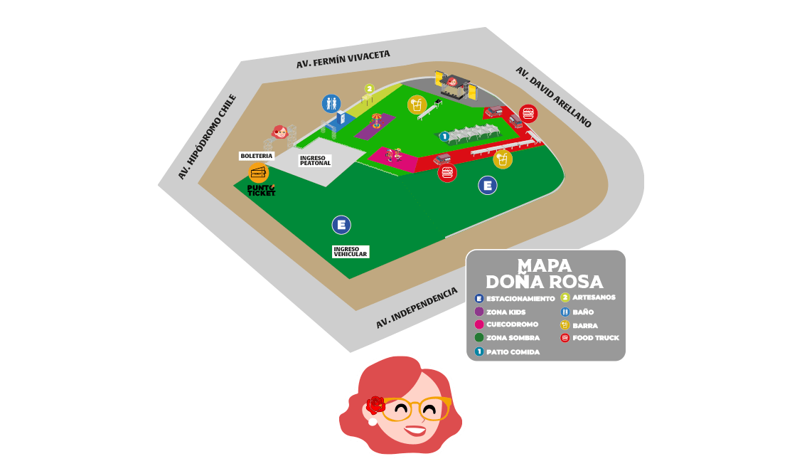 mapa evento