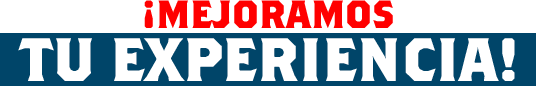 mejoramos tu experiencia