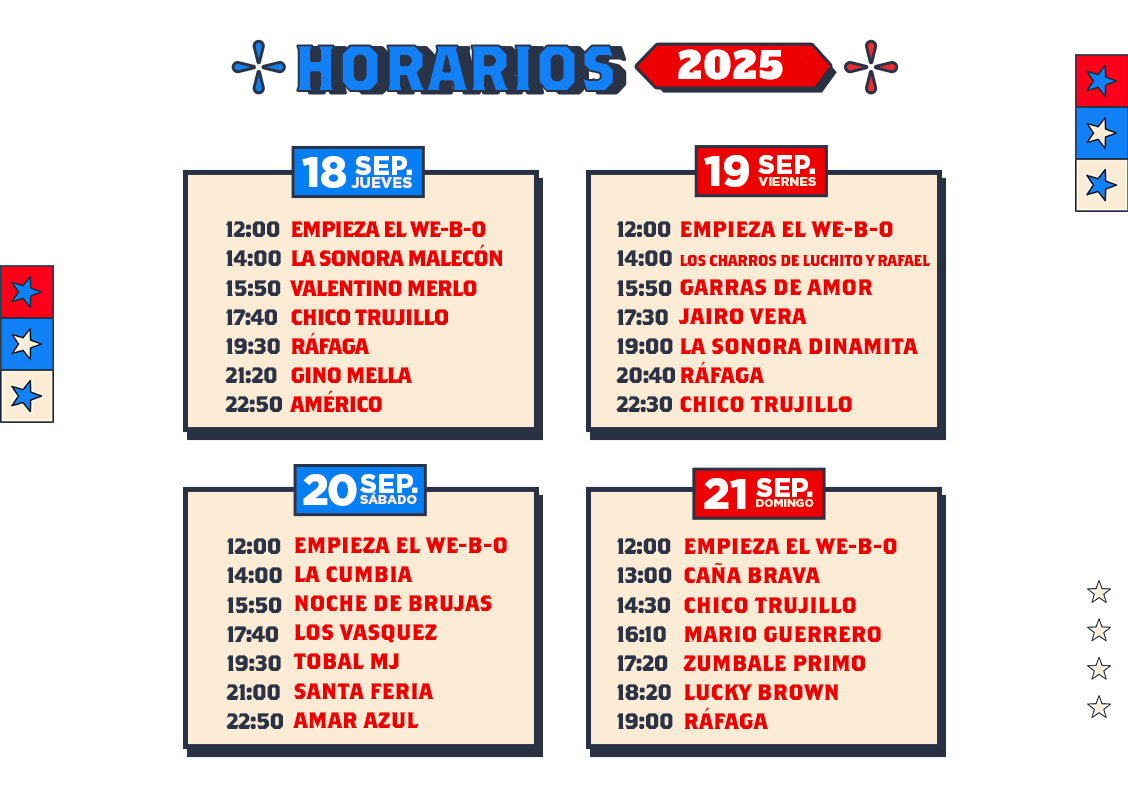 banner line up