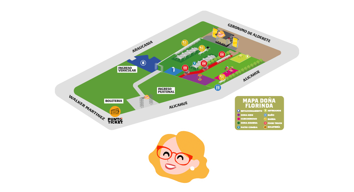 mapa evento