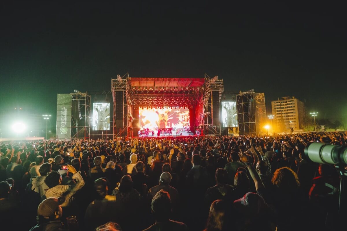 Un show de luces único