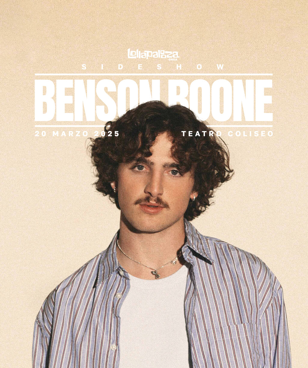 Benson boone - 20 de marzo - teatro coliseo