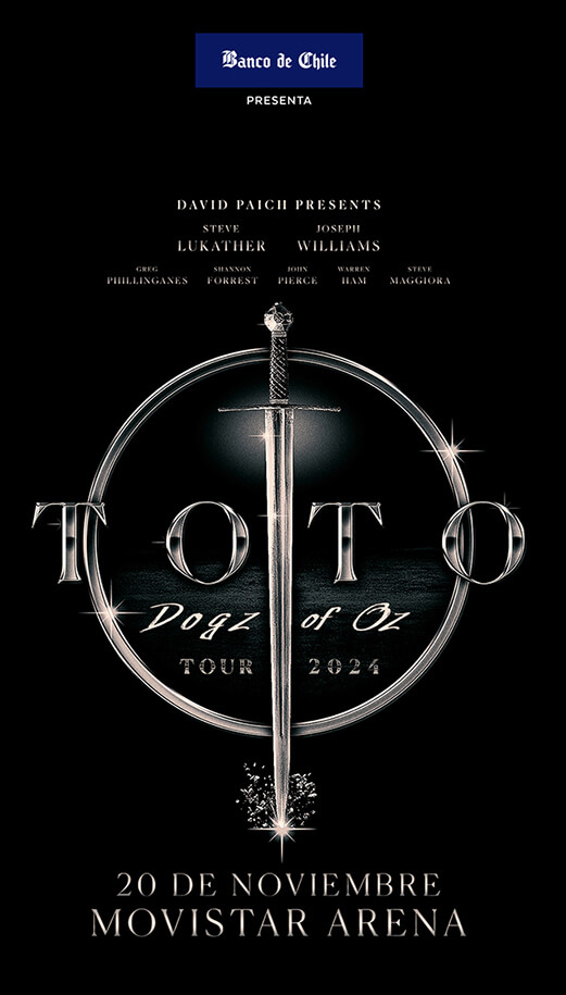 Toto en Chile, Movistar Arena