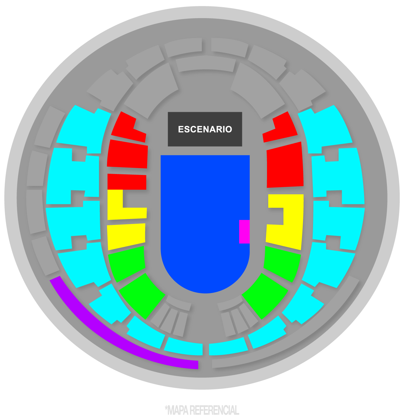 mapa evento