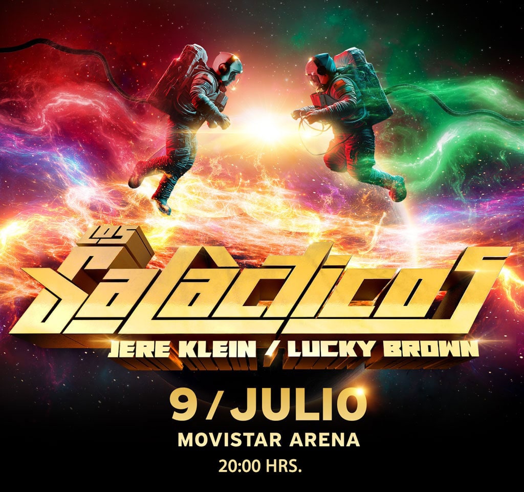 los galácticos en movistar arena / 9 julio / 21 horas