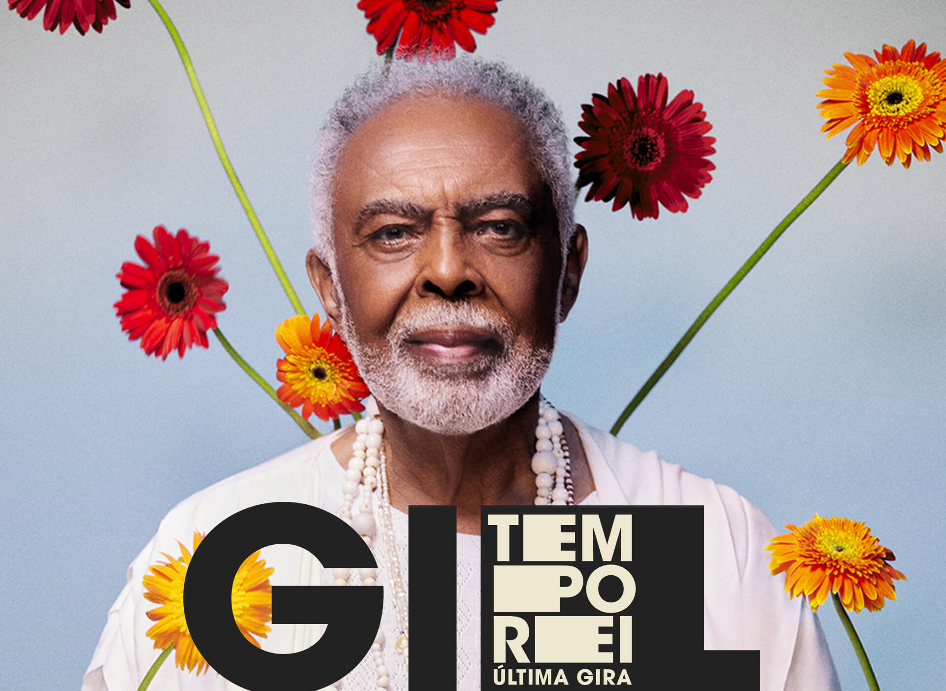 Gilberto Gil en Chile – Tempo Rei Última Gira, 4 de noviembre 2025 en Movistar Arena. Despide a una leyenda de la música brasileña en un concierto inolvidable. Asegura tu entrada ahora en Punto Ticket