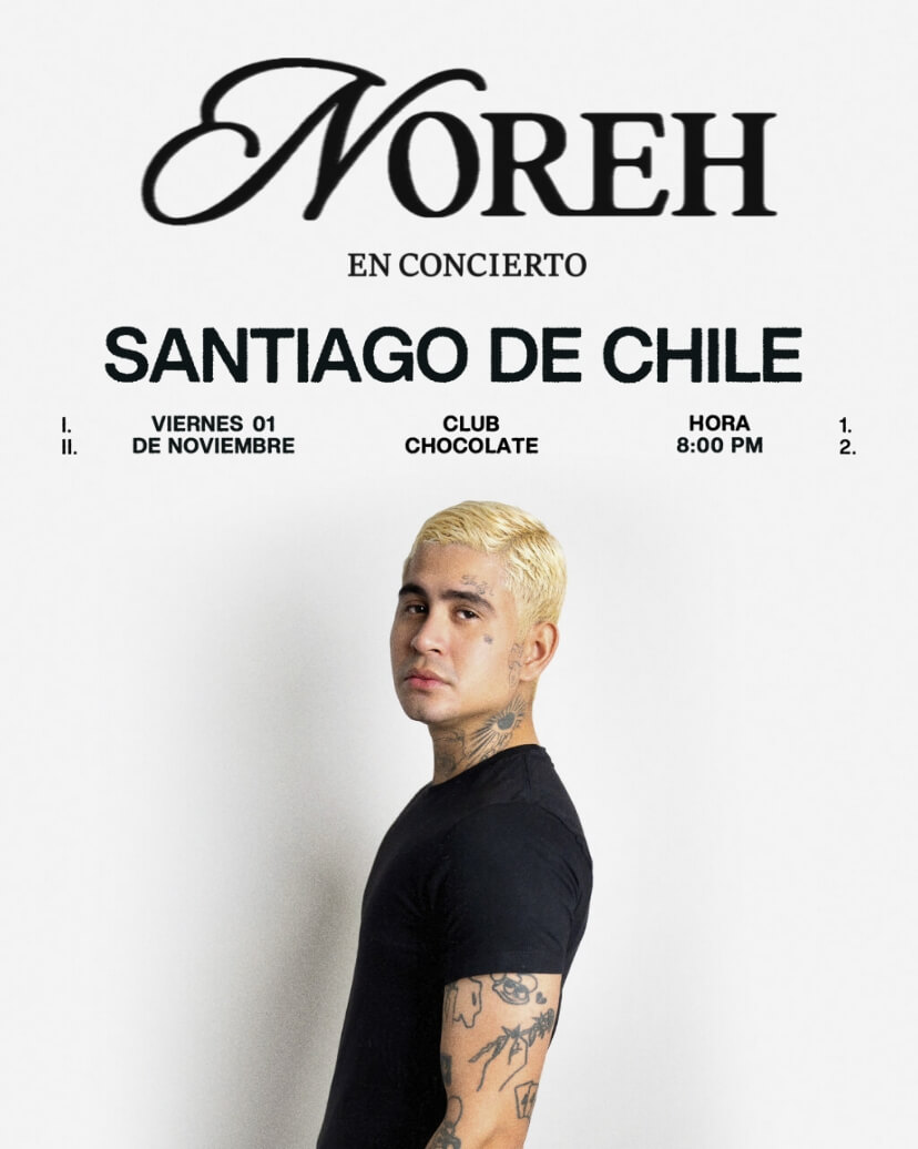 Noreh en Chile en Club Chocolate