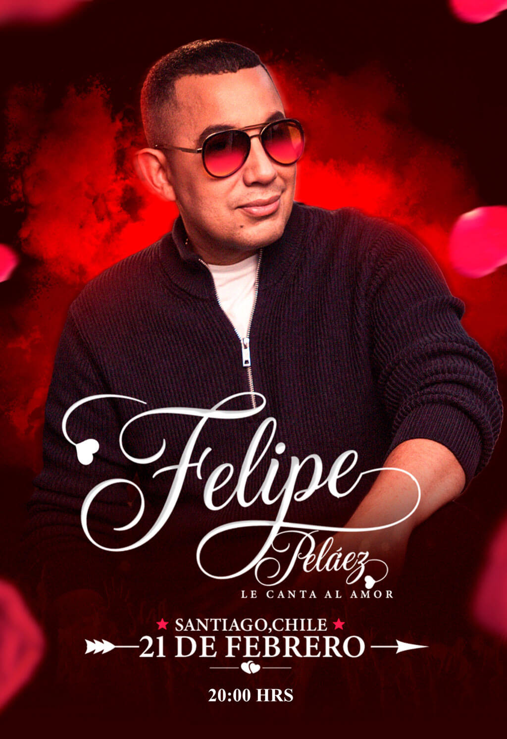 Felipe Peláez 'Le canta al amor' / 21 de febrero 2026 - 20:00 hrs. Teatro Caupolicán / Venta de Entradas en Punto Ticket