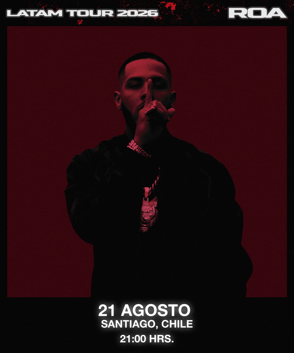 Roa – Latam Tour 2026 en Teatro Caupolicán | 21 de Agosto