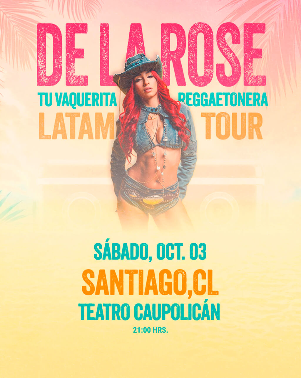 De La Rose en Chile 2026 | Teatro Caupolicán – 3 de octubre 21:00 hrs