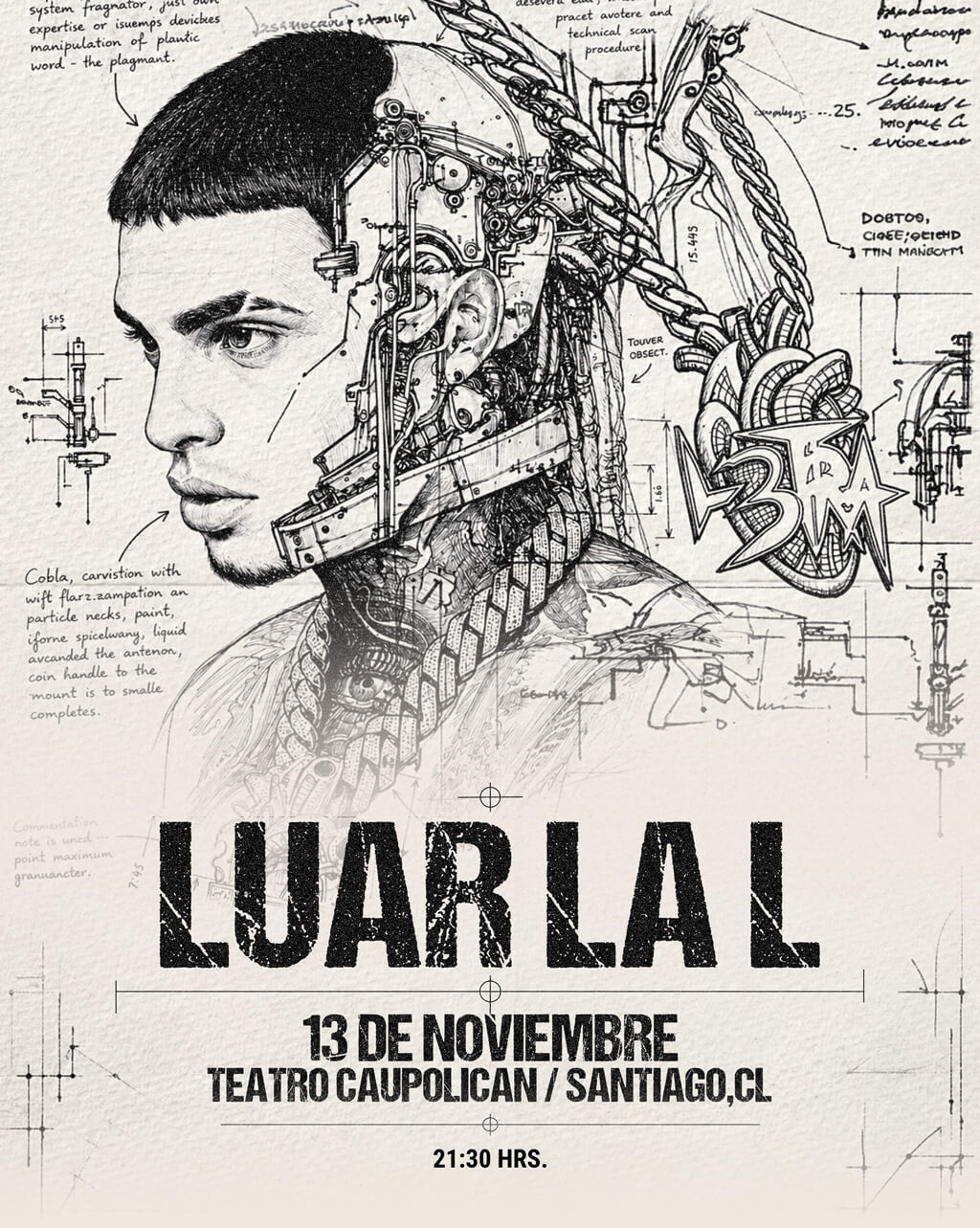 Luar La L en Chile 2026 | Teatro Caupolicán – 13 de noviembre 21:30 hrs