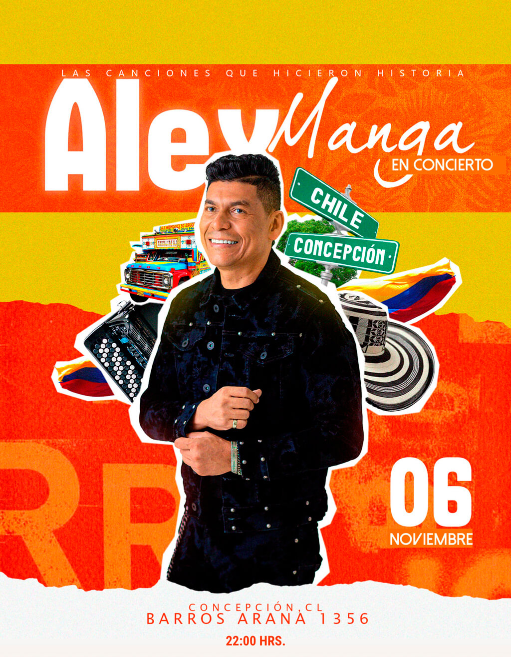 Alex Manga Chile 2026 - Centro de Eventos Havana Concepción