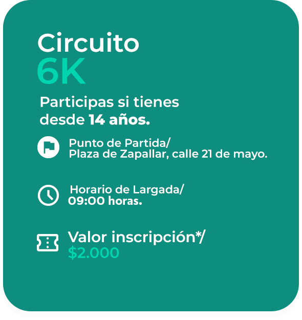 ticket circuito adulto