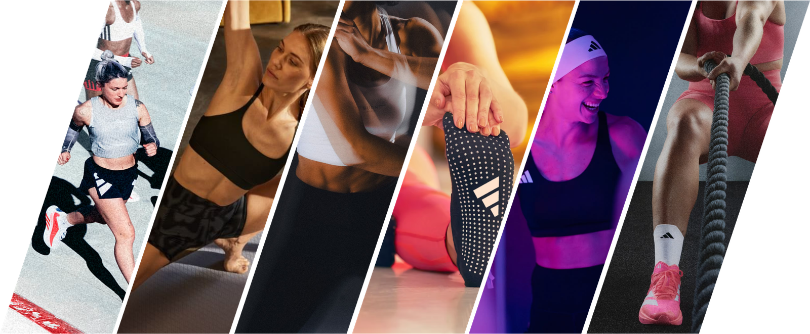 Running, pilates, yoga, HIIT, body attack e hybrid zone