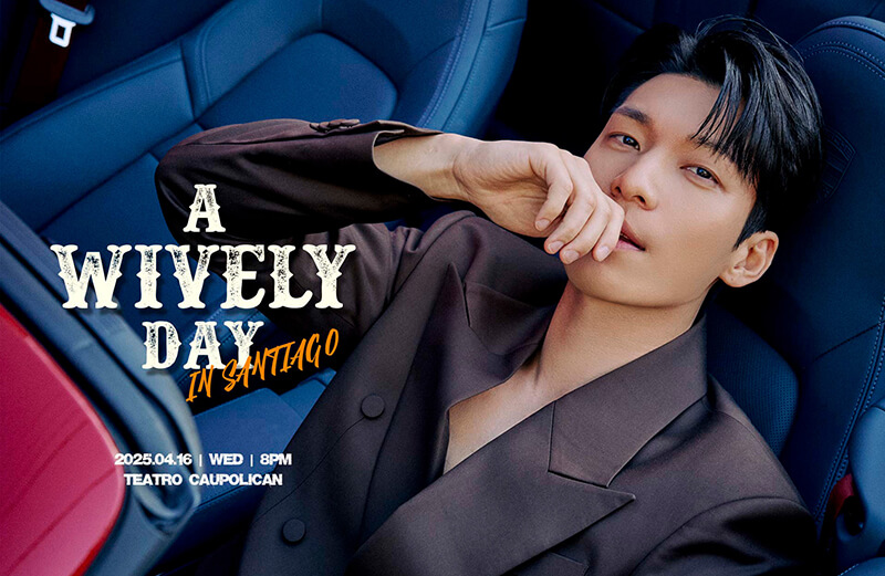 A Wively Day | Wi Ha Joon en Chile | 16 de abril 2025 en Teatro Caupolicán | Entradas en Punto Ticket