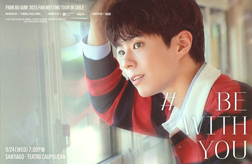 Park Bo Gum 2025 - Teatro caupolicán - 24 de septiembre - 7pm