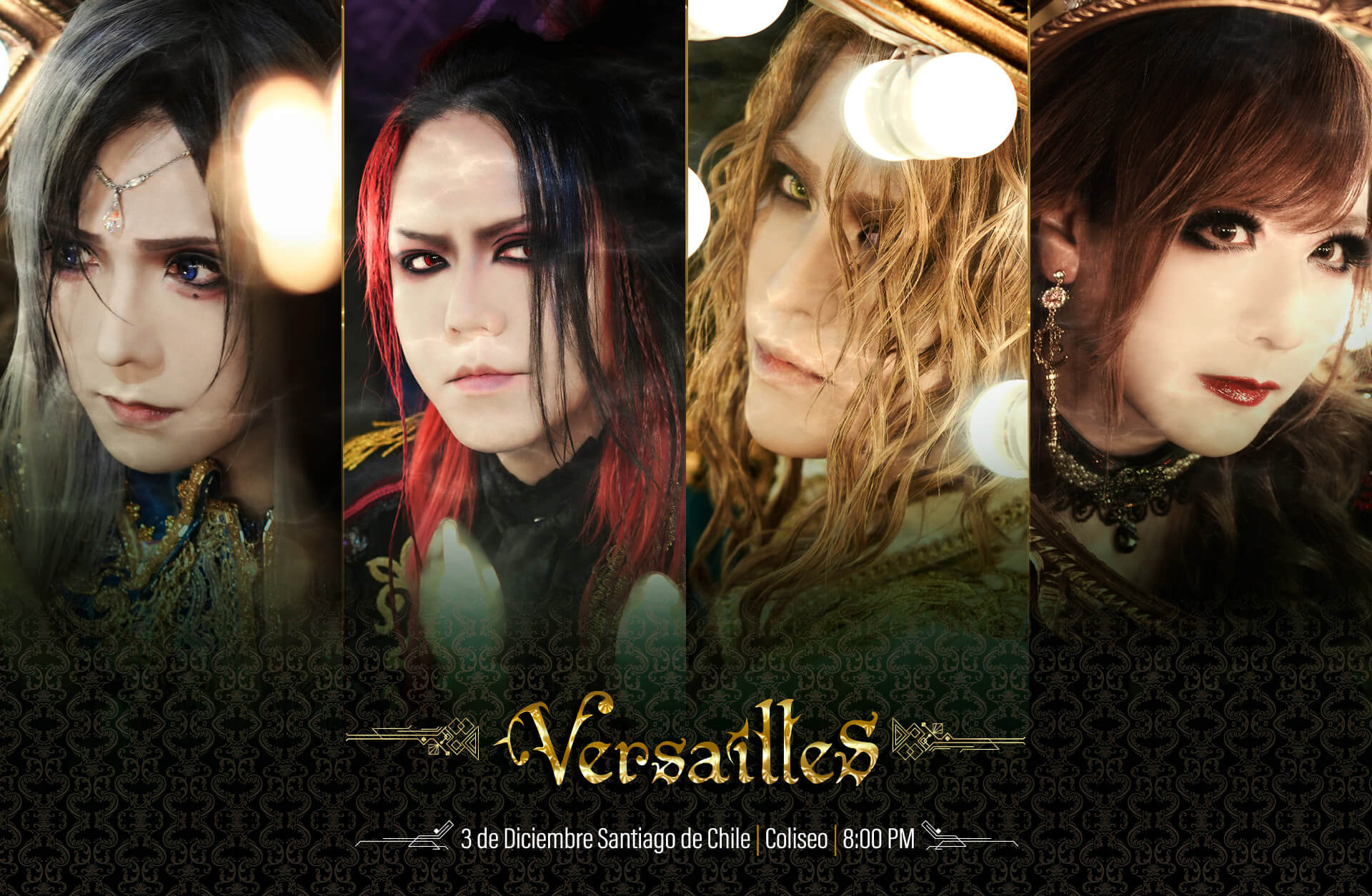 Versailles en Santiago de Chile 2026 | Concierto en Teatro Coliseo – 3 de diciembre | Entradas en Punto Ticket