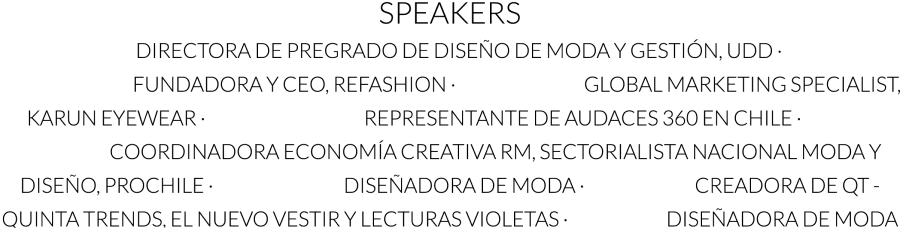 Speakers