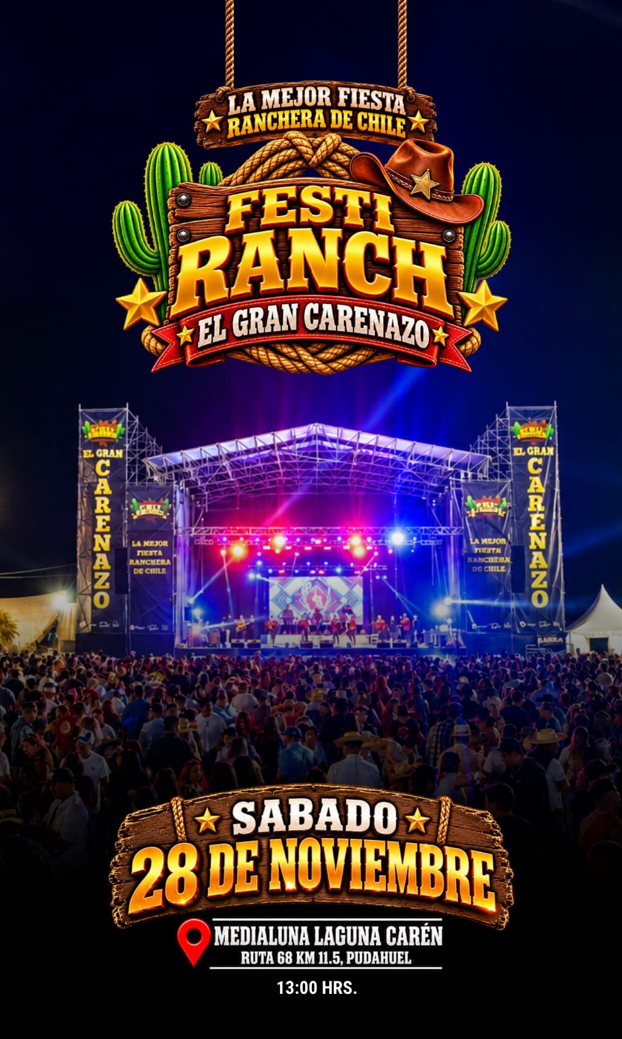 Festi Ranch Chile 2026 - MediaLuna Laguna Carén