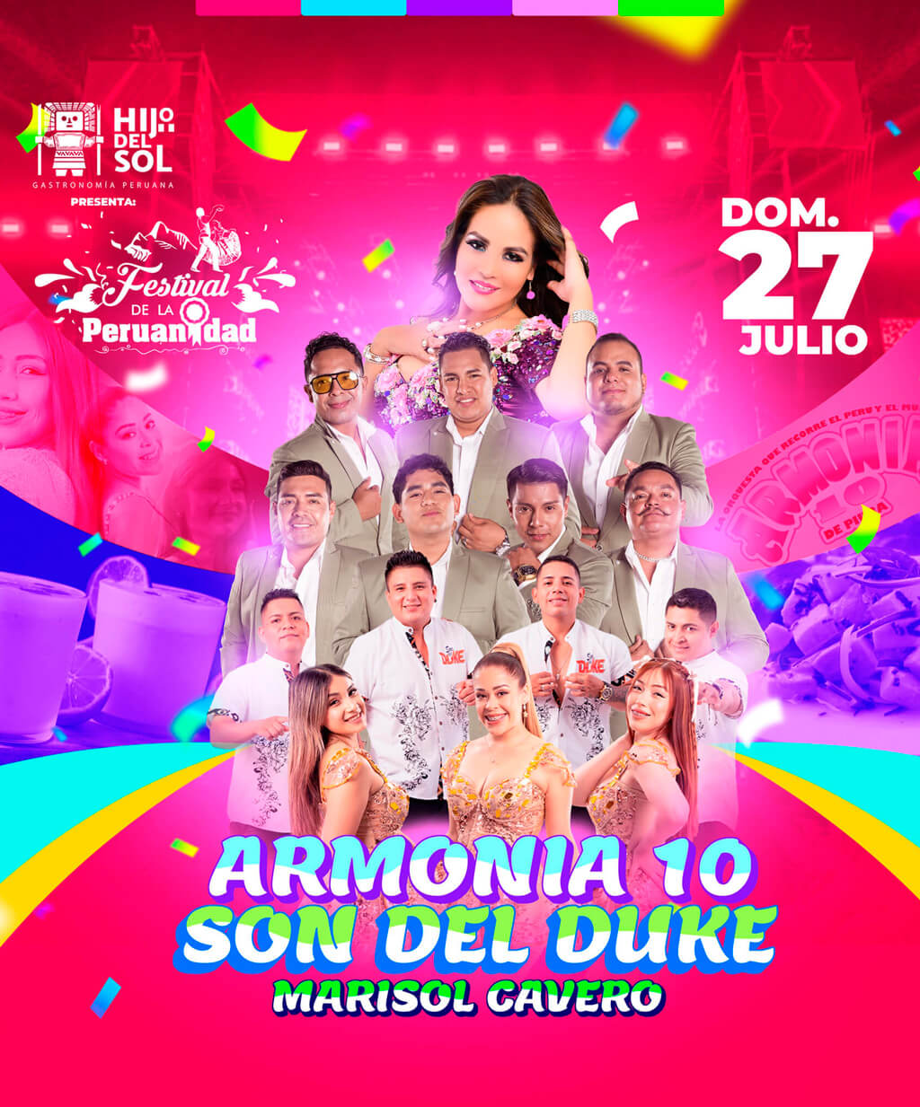 Fiesta de la peruanidad / 27 de juloo - Club Hípico Santiago