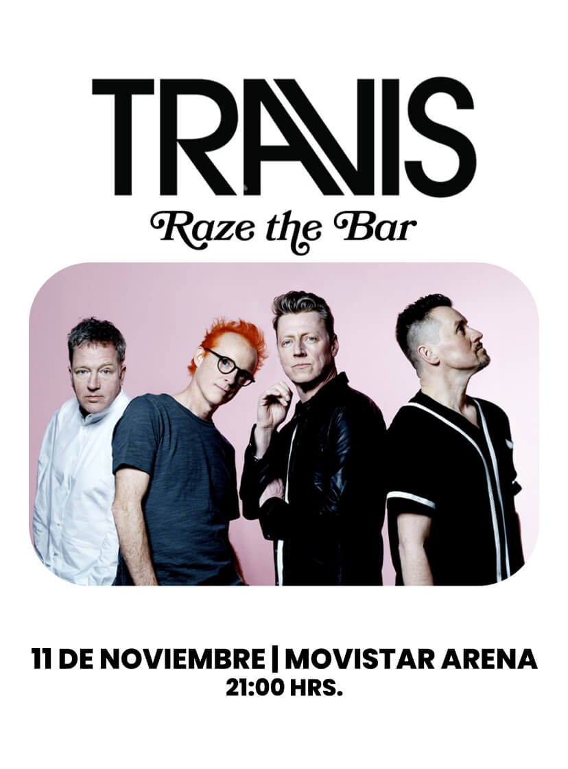 Travis - Raze the Bar en Movistar Arena