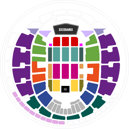 mapa movistar arena