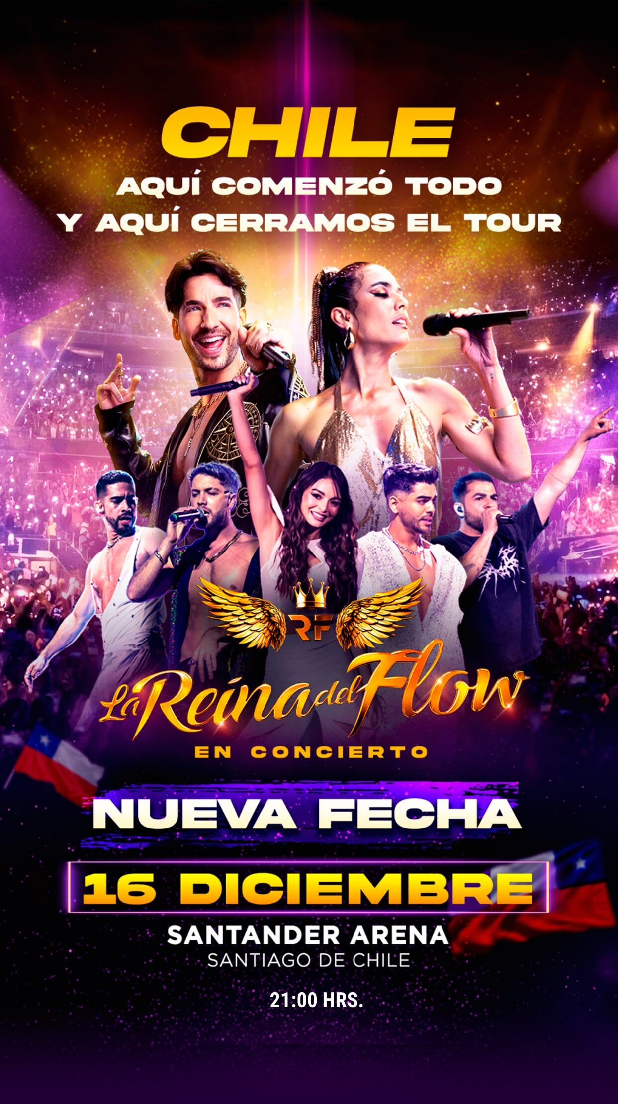 La Reina del Flow Chile 2026 - Santander Arena