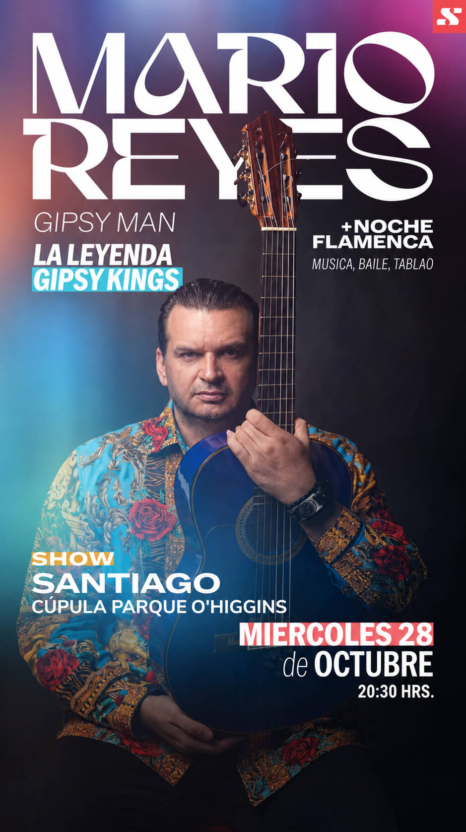 Mario Reyes Chile 2026 - Cúpula Parque O'Higgins