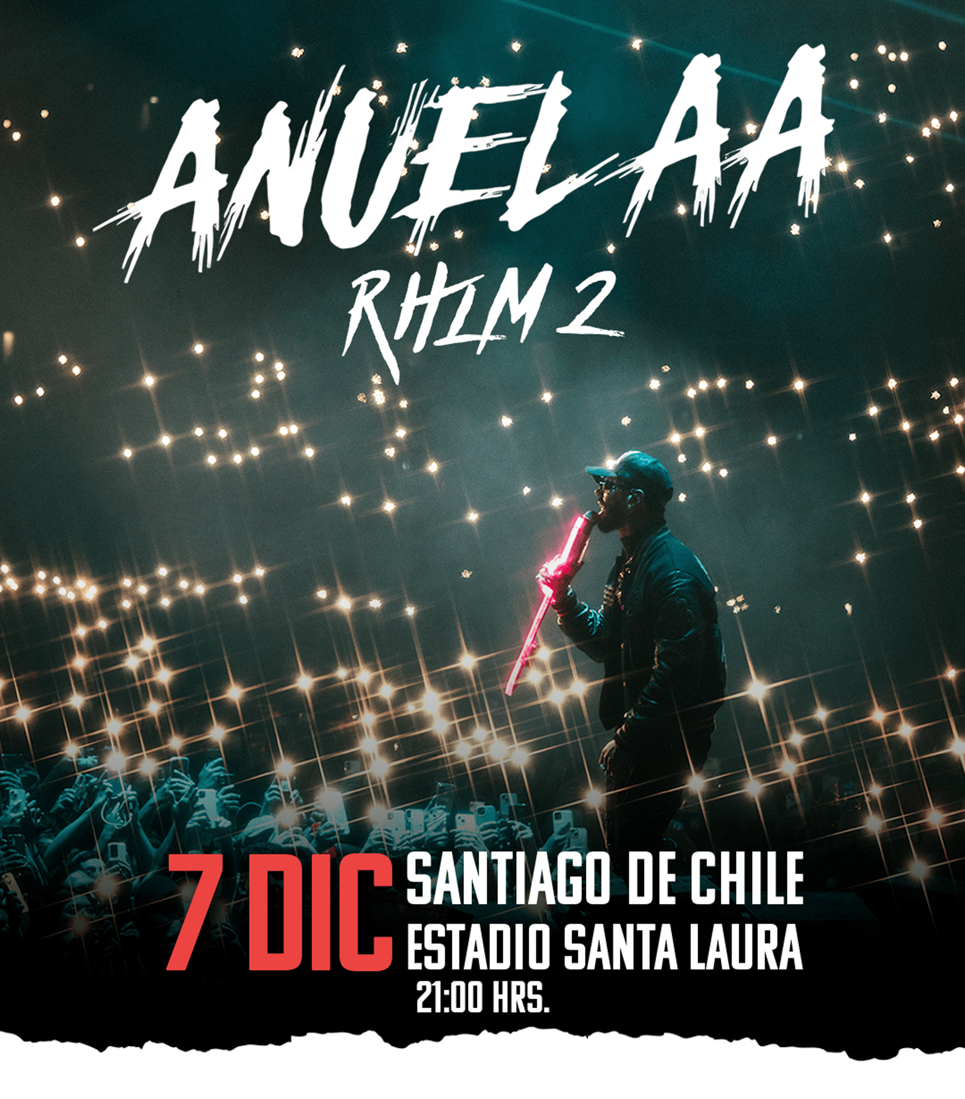 Anuel AA - Estadio Santa laura / 07 de diciembre puntoticket