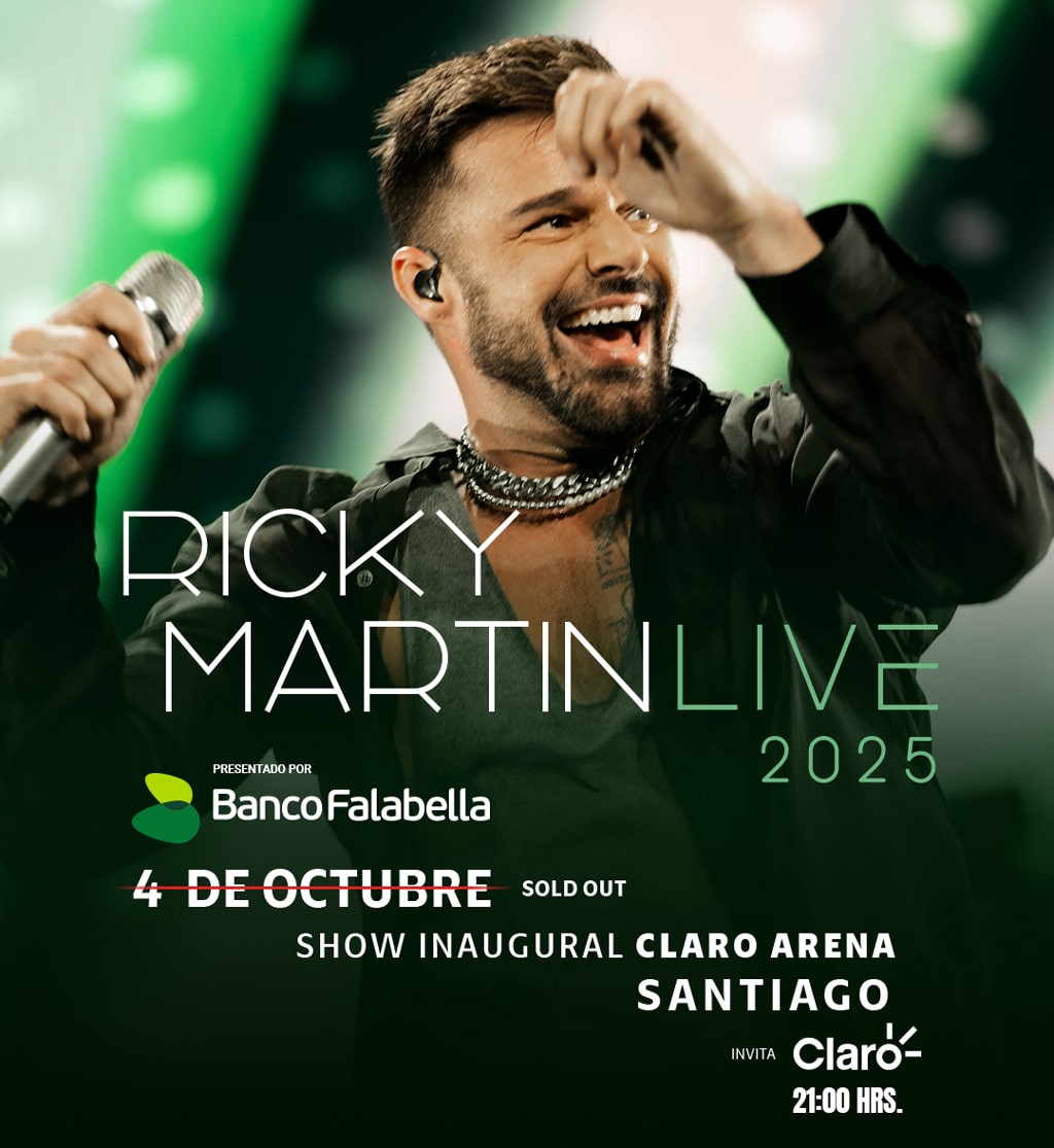 Ricky Martin Live - Show Inaugural en Claro Arena - 4 de octubre