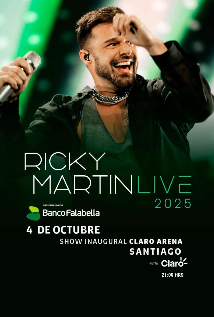 Ricky Martin Live - Show Inaugural en Claro Arena - 4 de octubre