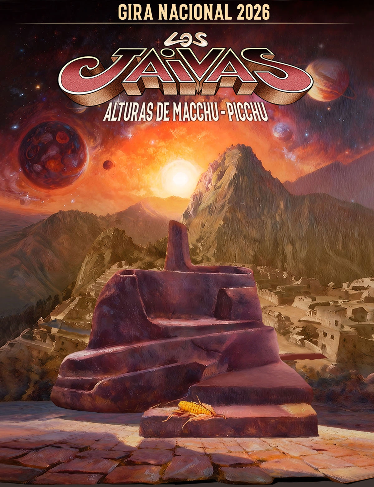 LOS JAIVAS - ALTURAS DE MACCHU PICCHU / GIRA NACIONAL 2026