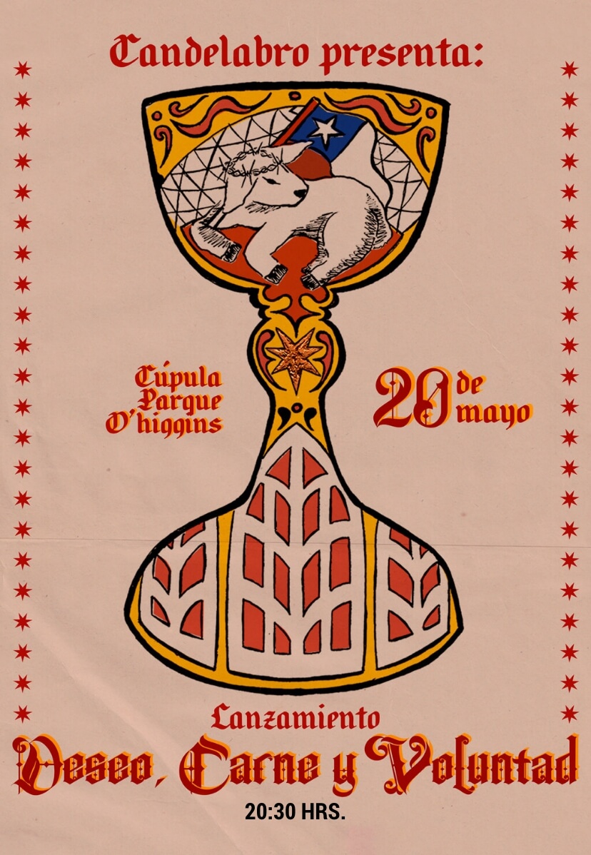 Candelabro presenta “Carne, deseo y voluntad” en Cúpula Parque O'Higgins – 20 de mayo | Entradas por Punto Ticket