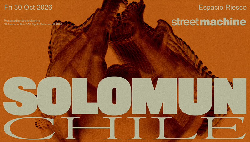 >Solomun en Chile 2026 | Show en Espacio Riesco – 30 de octubre 21:00 hrs | Entradas en Punto Ticket