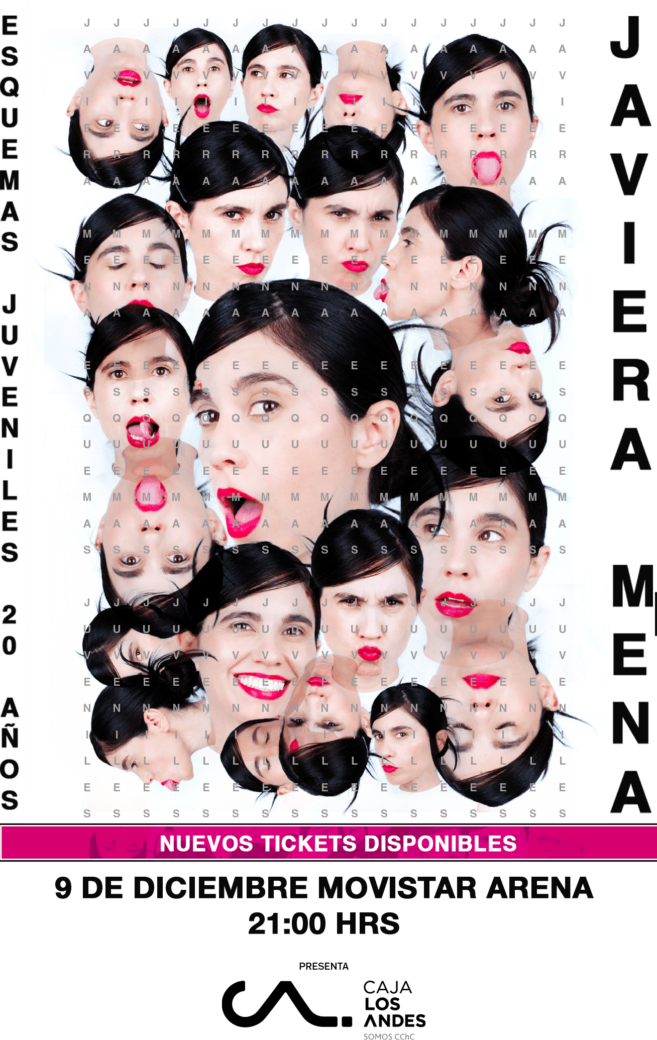 Javiera Mena en Chile 2026 | Movistar Arena – 9 de diciembre 21:00 hrs