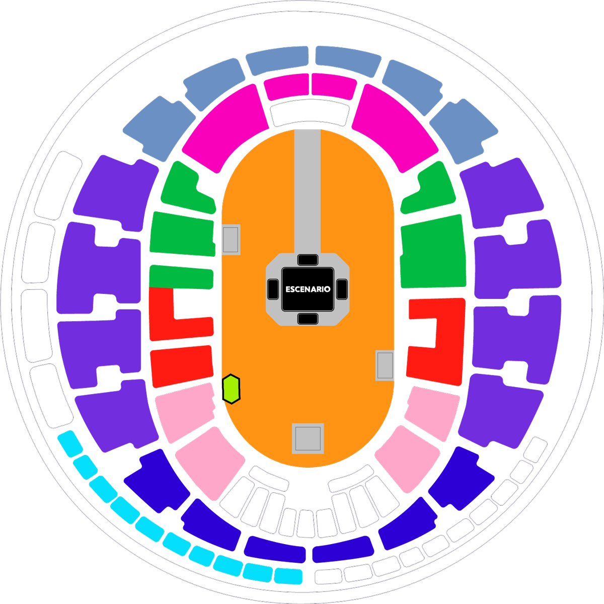 mapa evento