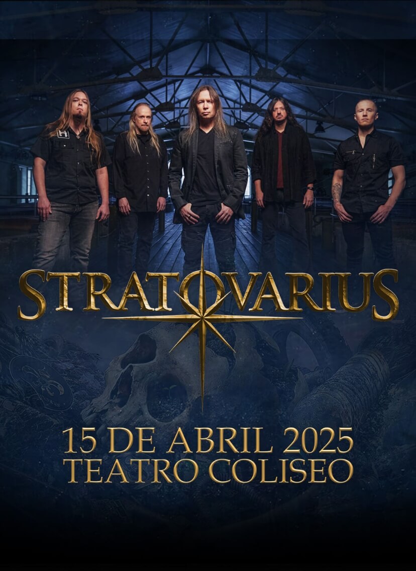 Stratovarius en Teatro Coliseo | 15 de abril 2025 20:00 hrs