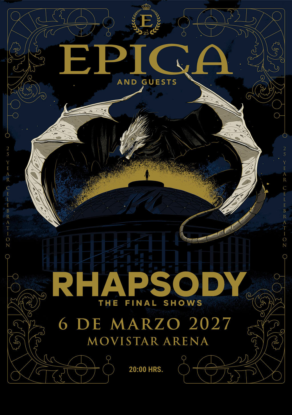 Epica en Chile | 6 Marzo 2027 – Movistar Arena | Entradas por Punto Ticket