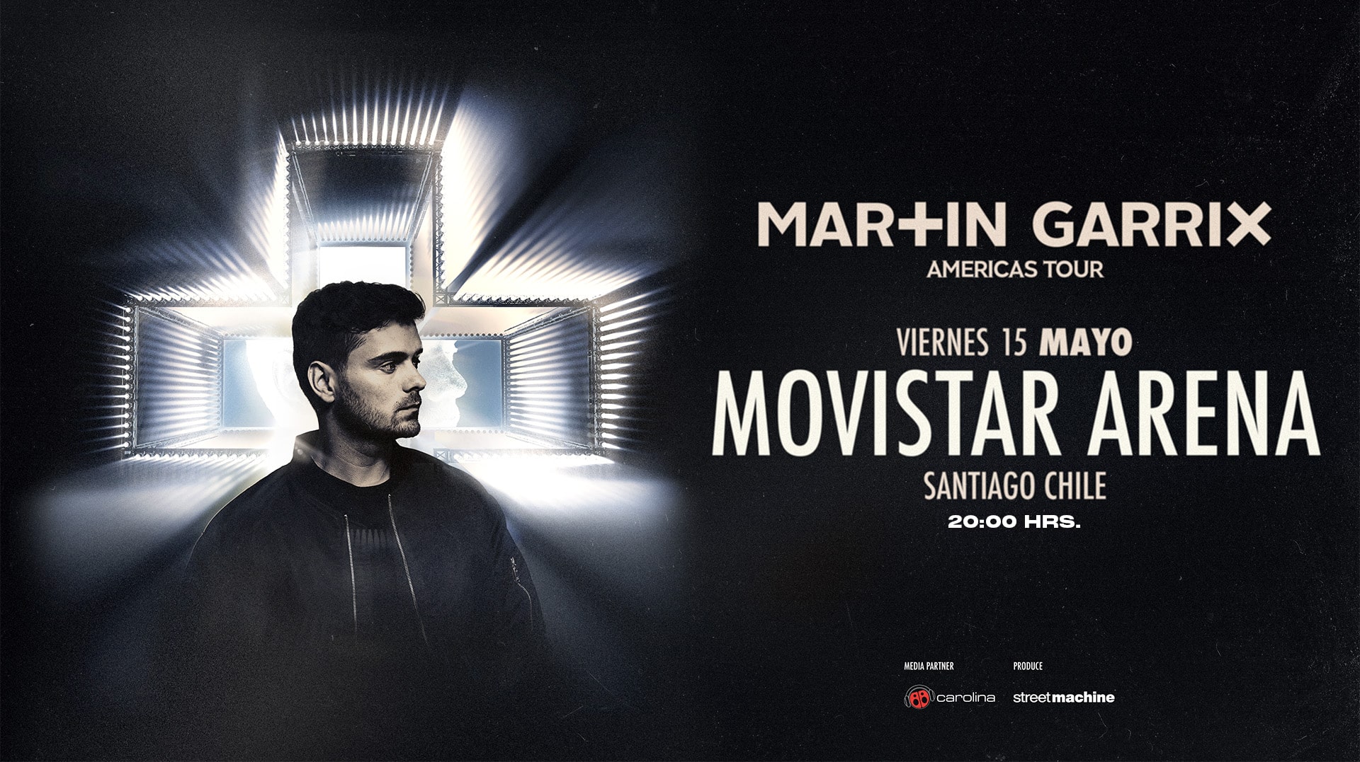 Martin Garris en Chile / viernes 15 de mayo - Movistar Arena / 20:00 horas - Entradas en Punto Ticket