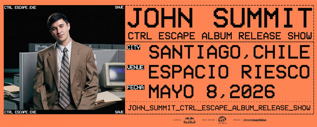 John Summit CTRL ESCAPE ALBUM POP UP SHOW - 8 de mayo / Espacio Riesco