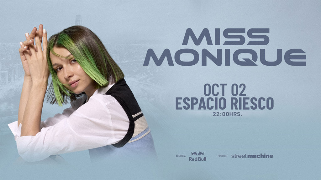 Miss Monique en Chile 2026 | Espacio Riesco – 2 de octubre 22:00 hrs.
