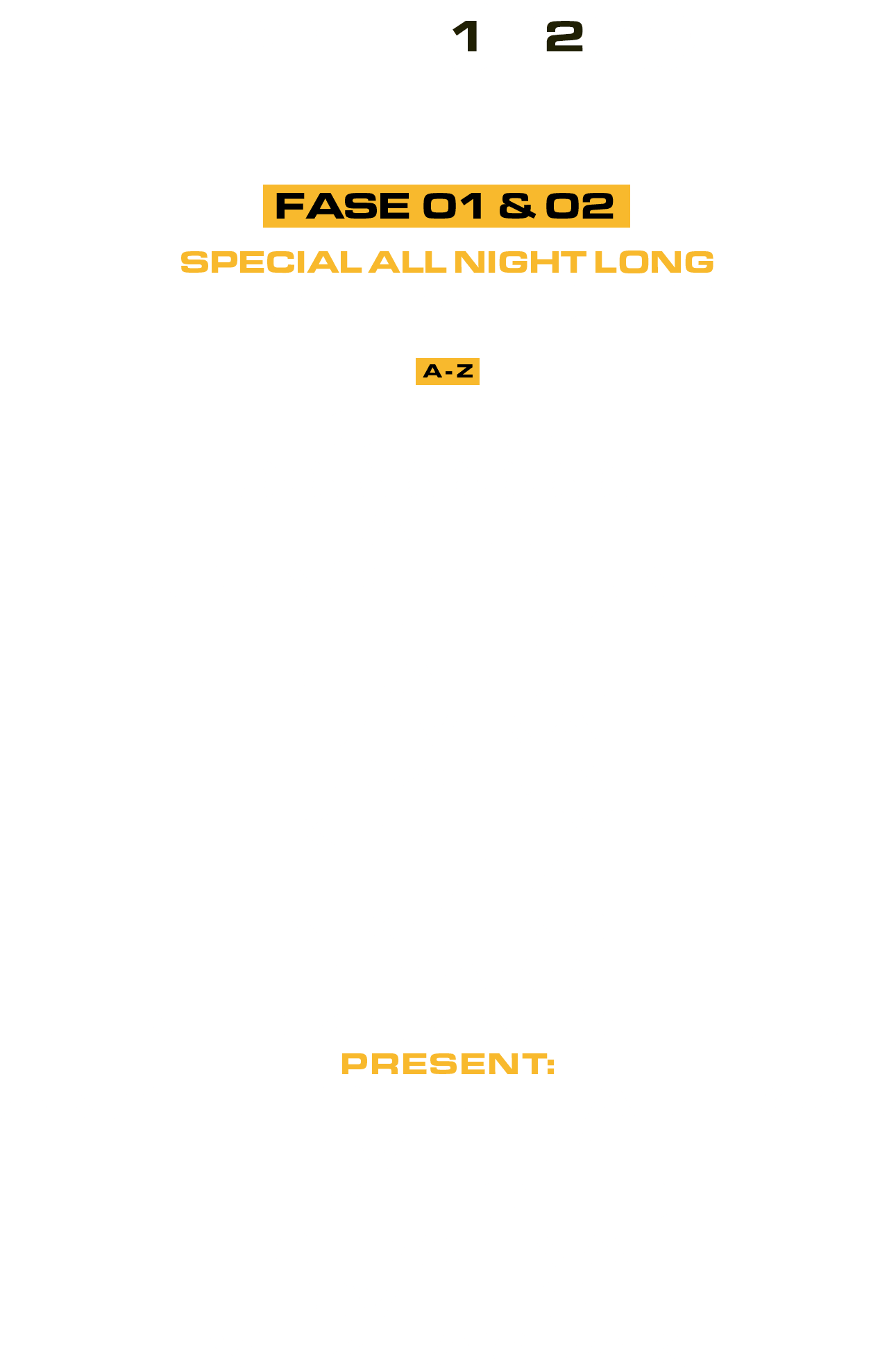 line up
