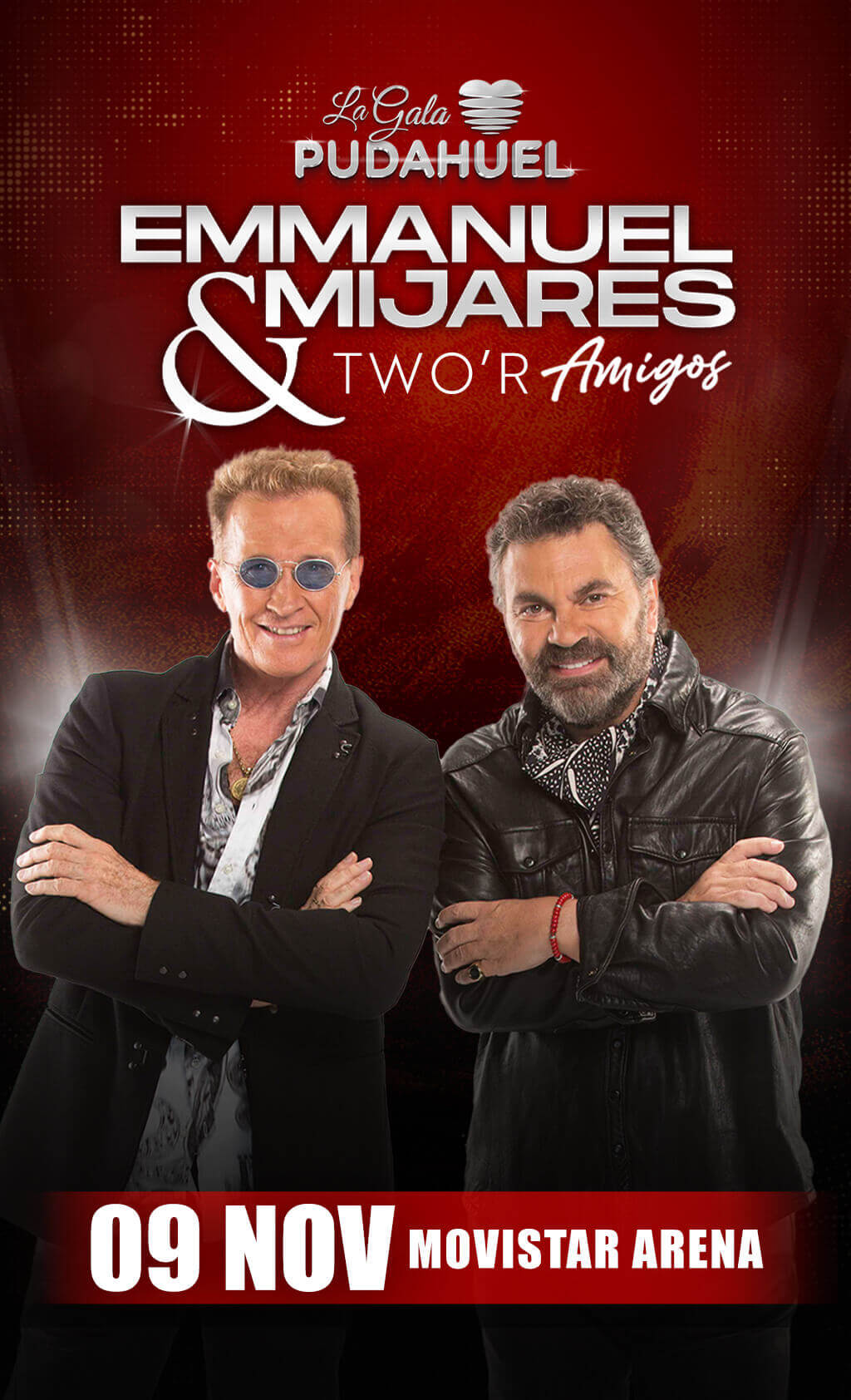 Mijares y Emannuel en Movistar Arena | 9 de noviembre 21:00 hrs